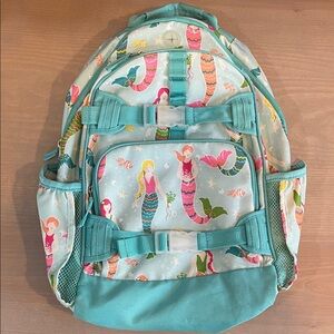 Pottery Barn Kids Mermaid Backpack - Aqua and Pink